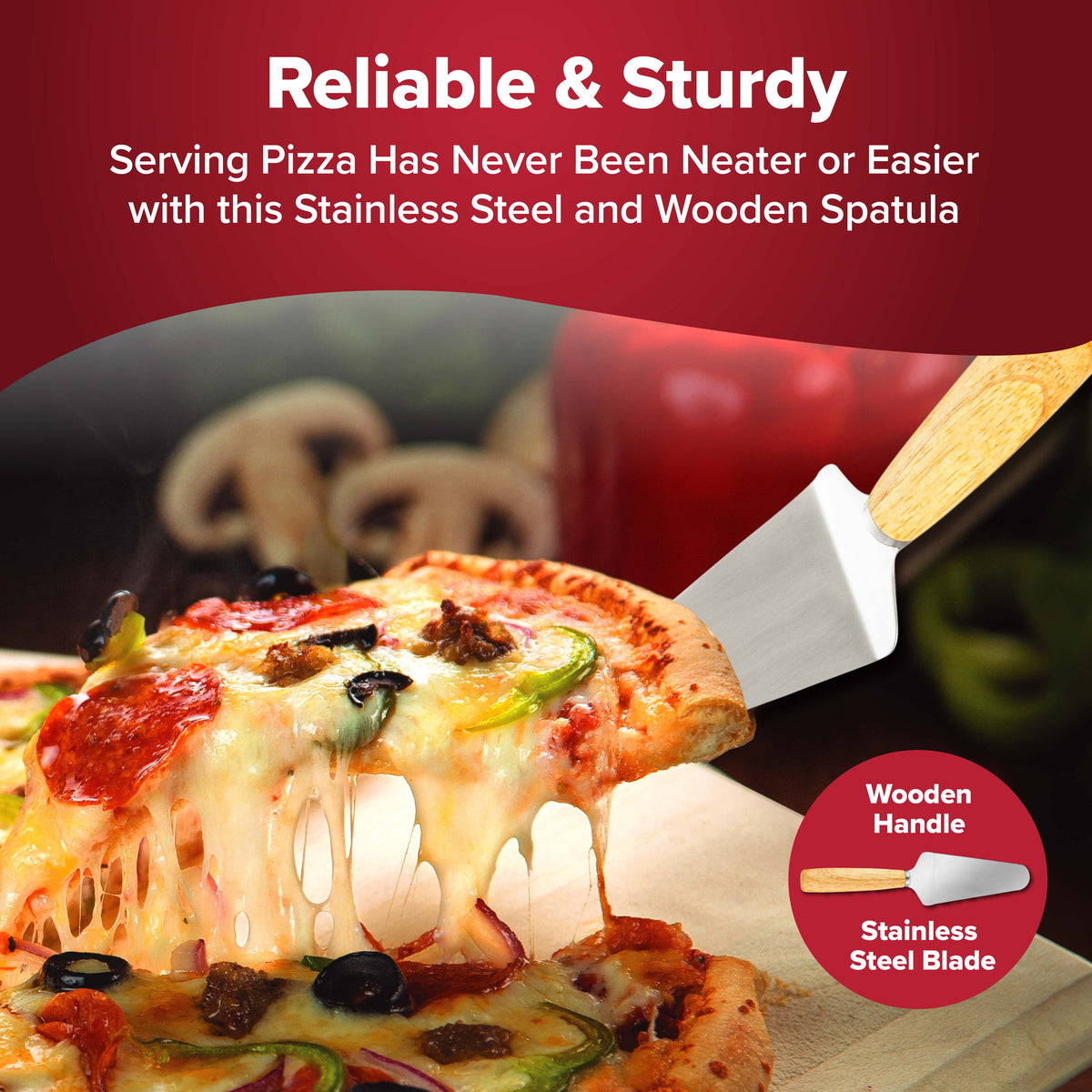Piezano Pizza Oven 3pc Serving Set