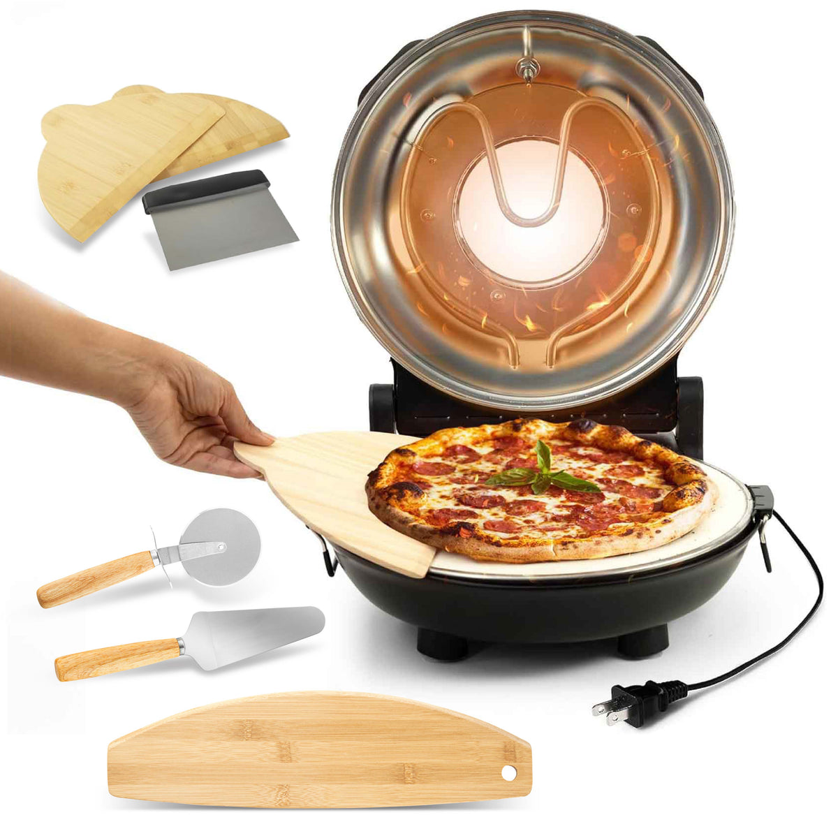 Piezano Pizza Oven 3pc Serving Set