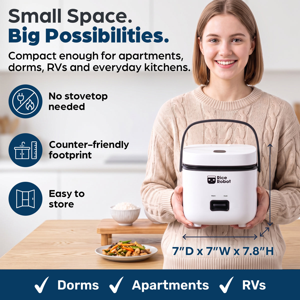 Rice Robot - All in One Rice Cooker
