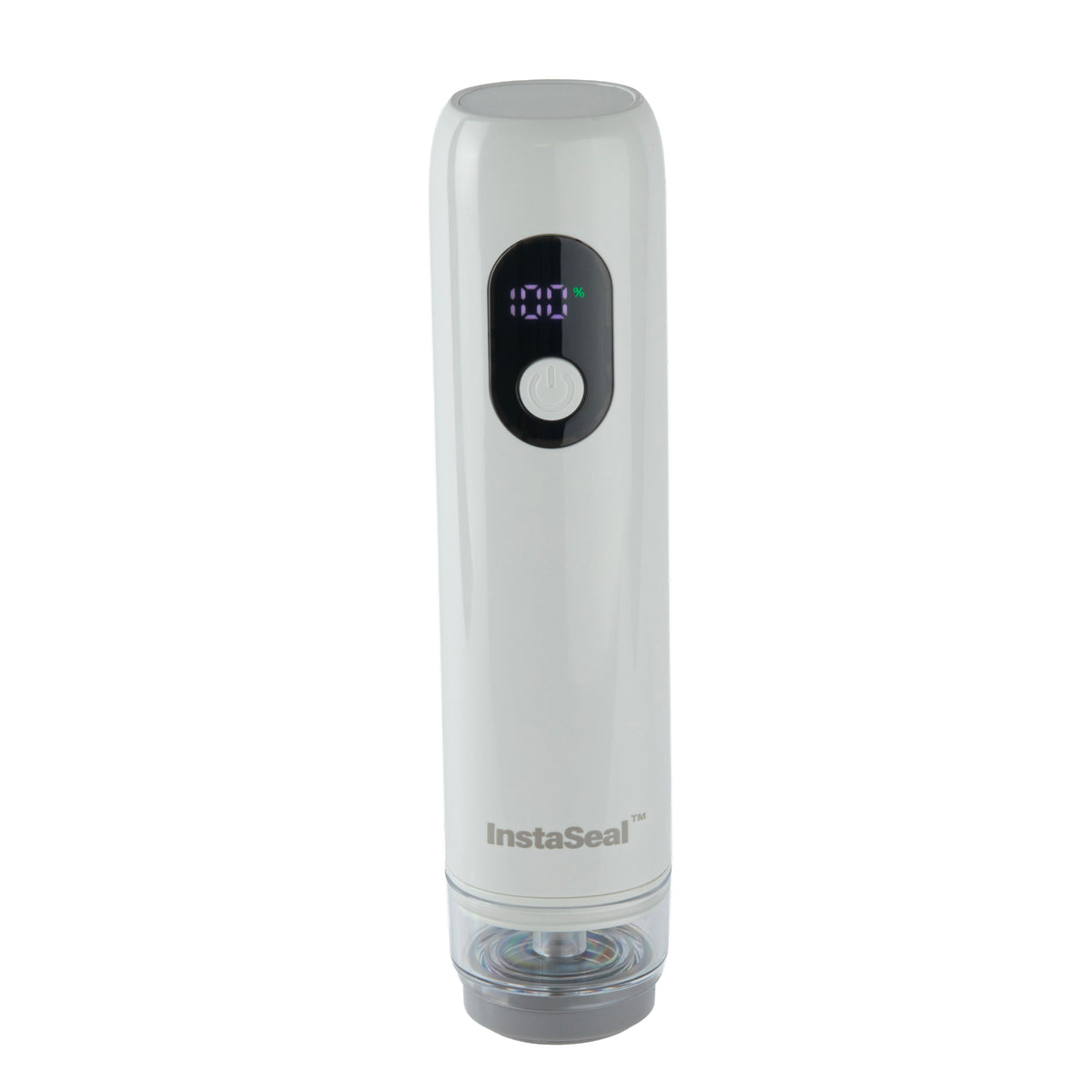 InstaSeal Hybrid Handheld Vacuum Sealer – Rechargeable Portable Food Vacuum Sealer with 30 Reusable BPA-Free Bags, USB-C Charging & Smart Auto Seal