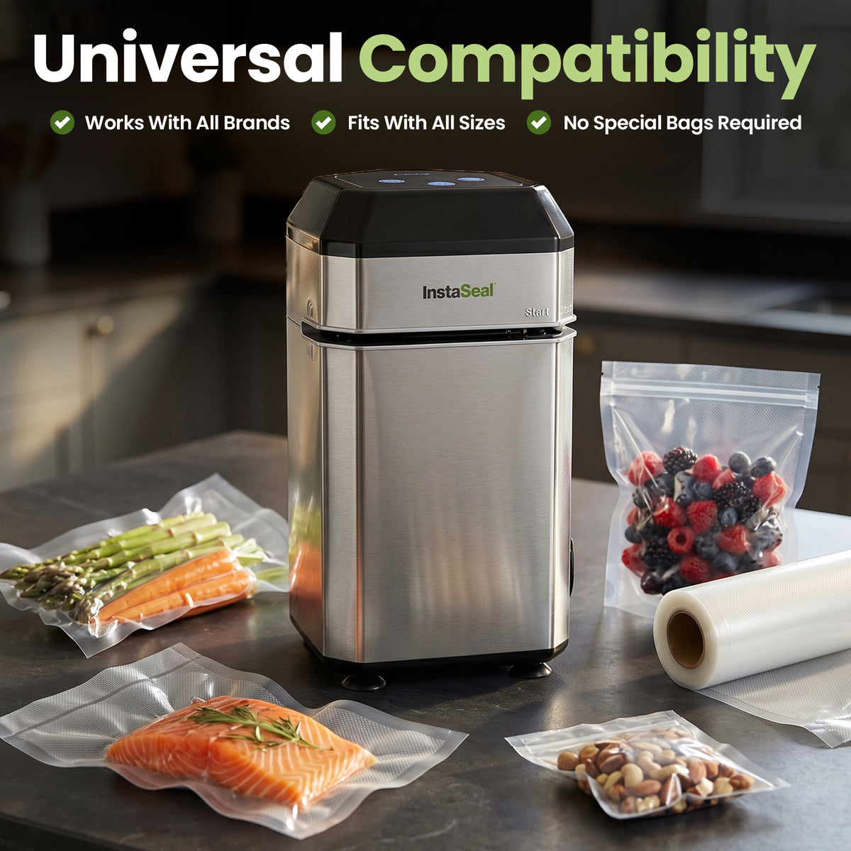 InstaSeal Upright Vacuum Sealer