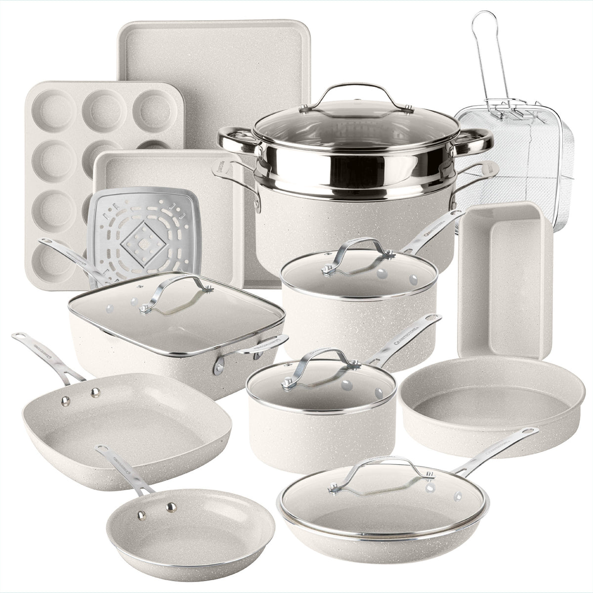 Granitestone Ceraluxe 20 Piece Kitchen in a Box