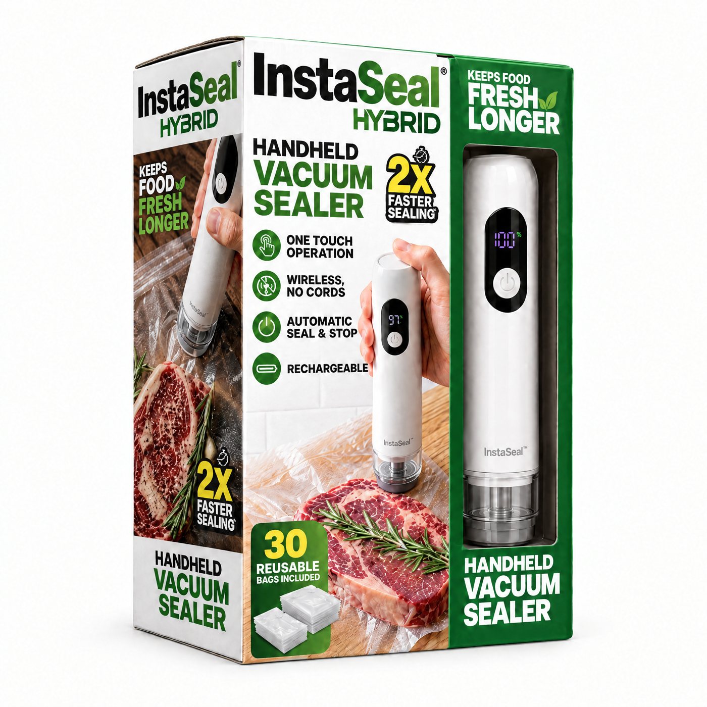 InstaSeal Hybrid retail box